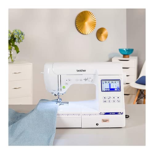 Brother SE1900 Sewing and Embroidery Machine, Computerized, 5" x 7" Hoop I6179