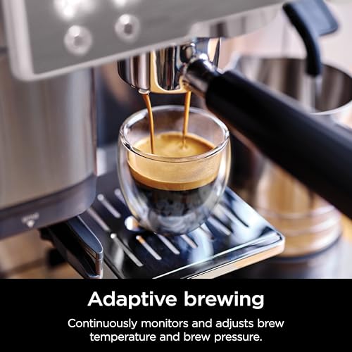 Ninja Luxe Café Premier Series Espresso Machine and Drip Coffee Maker, Stainless Steel P86793