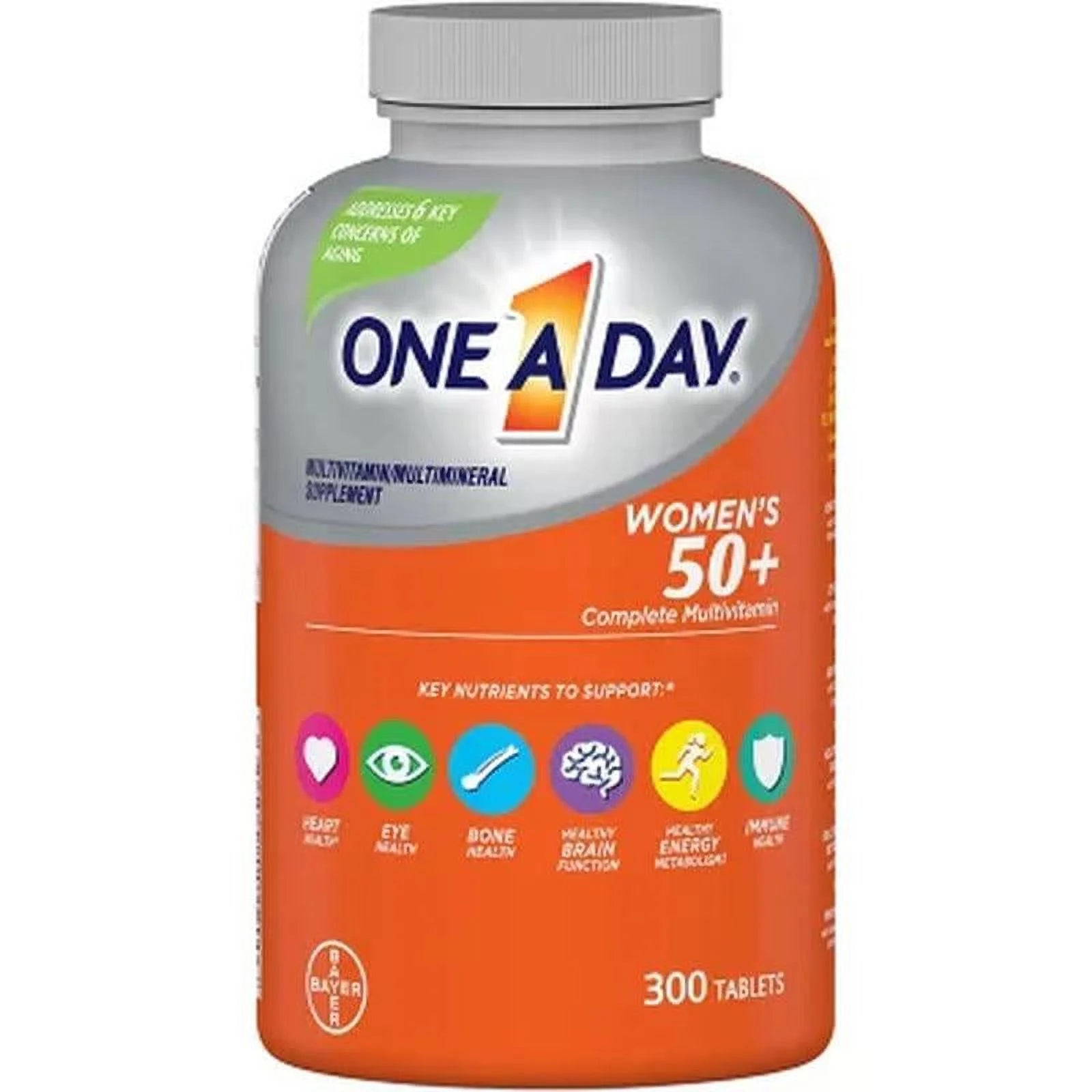 One a Day Women's 50+ Multivitamin, 300 Ct O543287