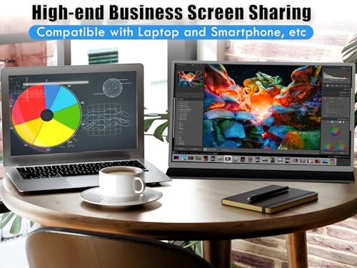 Portable Monitor 15.6 Inch 1080P IPS HDR USB HDMI for Laptop PC Mac G166