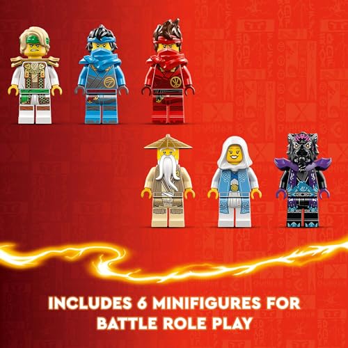 LEGO NINJAGO Dragon Stone Shrine Ninja Toy with 6 Action Figures, Ages 13+ Q97934