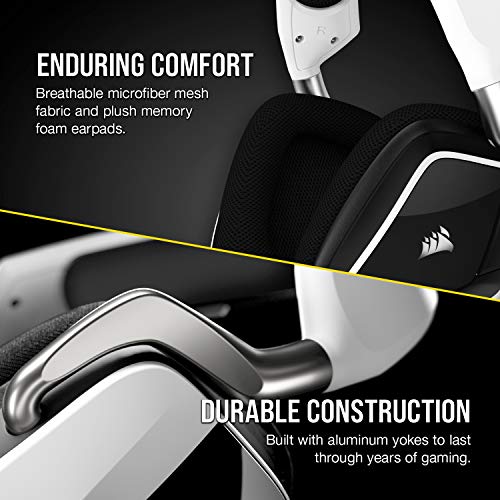 CORSAIR VOID RGB ELITE Wireless Gaming Headset, White C928