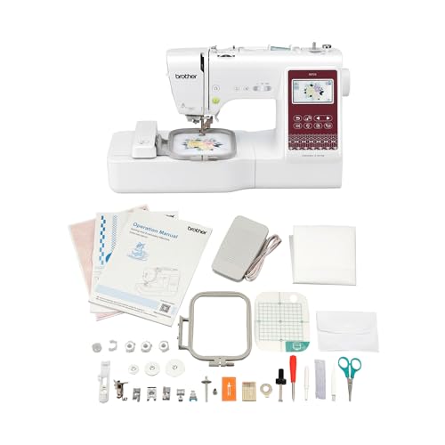 Brother SE725 Computerized Sewing and Embroidery Machine, Renewed Z516724