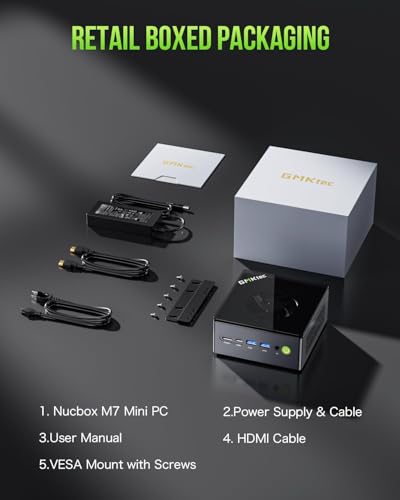 GMKtec Nucbox K11 Gaming Mini PC AMD Ryzen 9 32GB DDR5 2TB SSD U904727