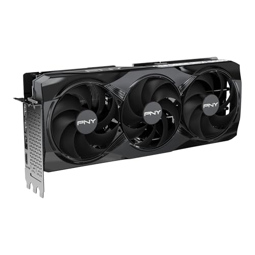 PNY NVIDIA GeForce RTX 5080 16GB ARGB Overclocked Triple Fan Graphics Card E78077