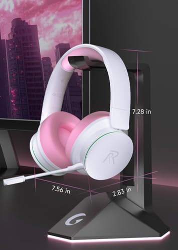 RYR Wireless Gaming Headset for Xbox, PS5, PS4, Bluetooth 5.3, Blackwhite W501869