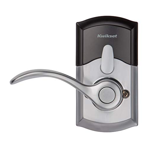 Kwikset SmartCode 955 Keyless Keypad Door Lock with Handle, Satin Nickel Q5981