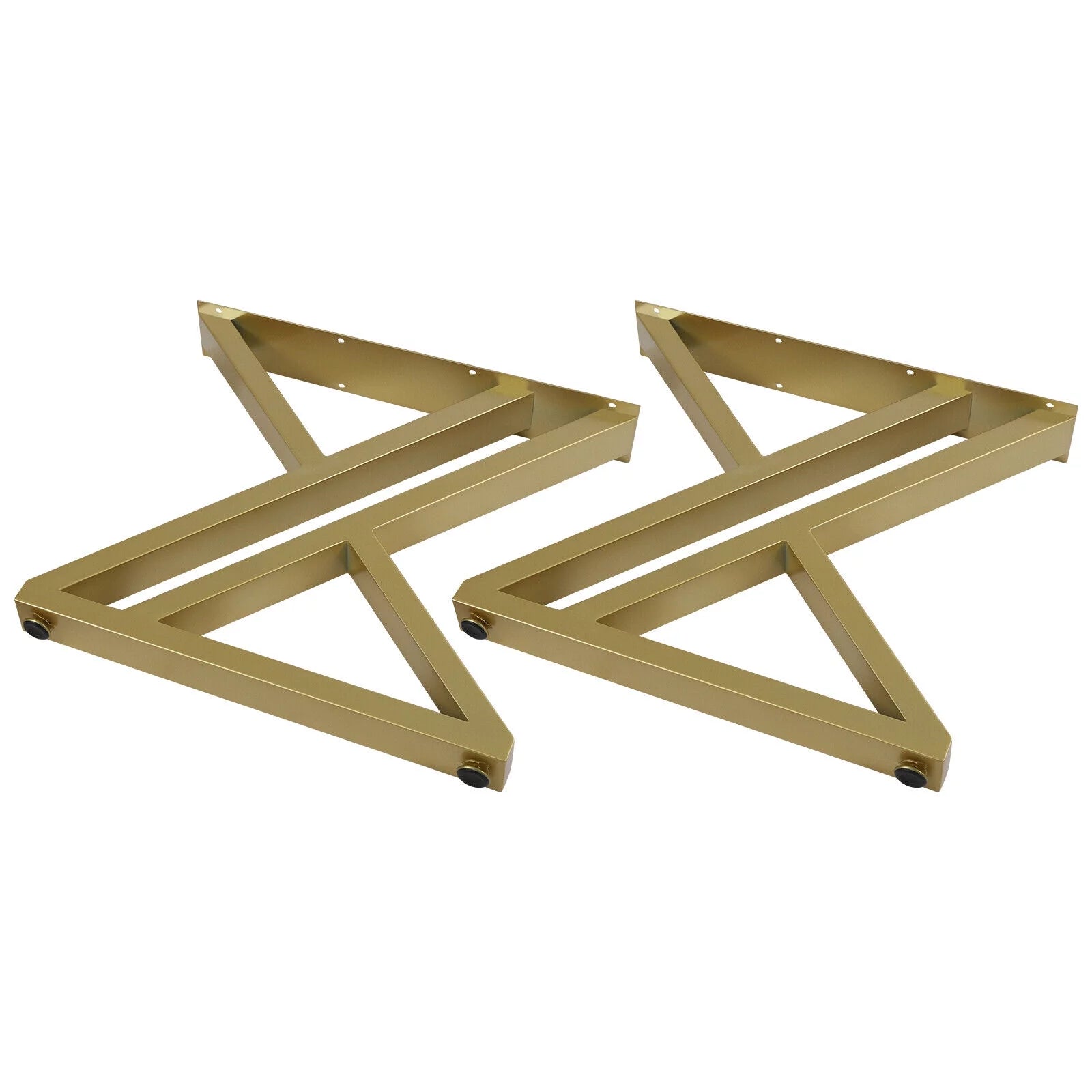 16" Metal Table Legs for Dining Coffee Desk, Gold C292