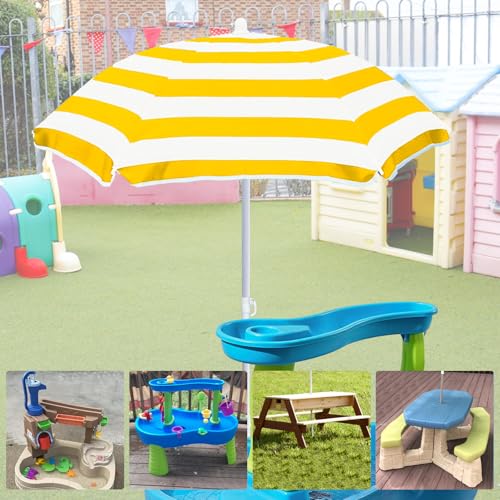 Kids Water Table Cover Outdoor Play Heavy-Duty 600D Waterproof Blue Q47935