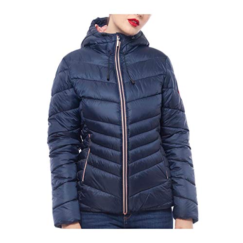 Rokka&Rolla Women's Lightweight Hooded Puffer Jacket B167040