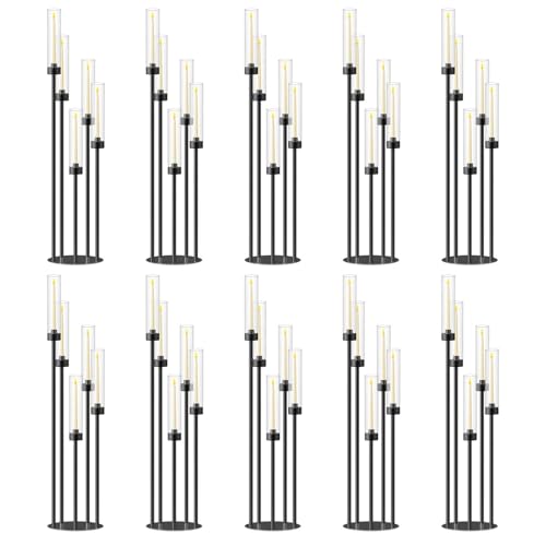 Black Candelabra Centerpieces for Wedding Table Decor 35in E5601