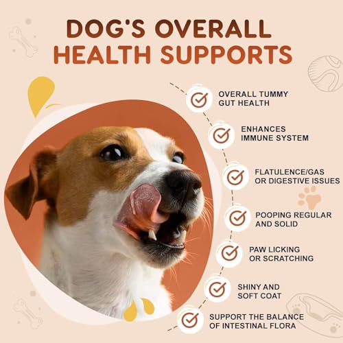 Probiotics for Dogs with Pumpkin & Fish Oil - 120 Soft Chews U723356