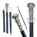 LEO SPIK Brass Walking Cane Wooden Walking Stick for Men and Women, Fancy Walking Canes, Victorian Design Costume Cane, Halloween Canes Unique Gift