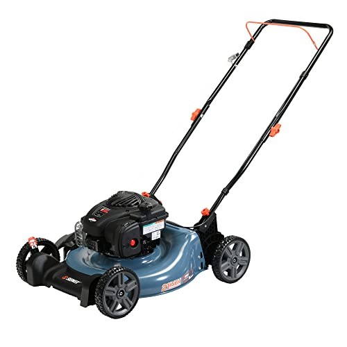 SENIX LSPG-M7 21-Inch Gas Push Lawn Mower with Briggs & Stratton Engine G2743