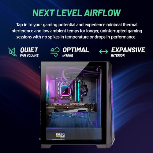 Skytech King 95 Gaming PC Desktop, Ryzen 7 9700X, RTX 5070, 32GB DDR5, 1TB SSD T309284