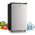 WANAI Mini Refrigerator 3.2 Cu.Ft, Single Door, Adjustable Removable Shelves Refrigerator Suitable For Dorm,Office,Living room Freezer Energy Saving for Garage Apartment Kitchen or Business, Black