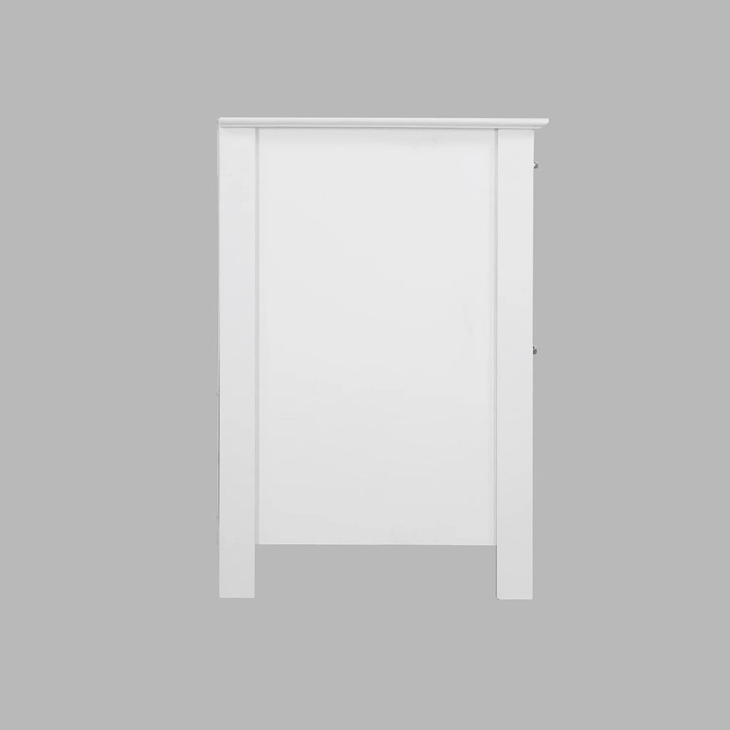 Saint Birch Liam Wood White 2-Drawer File Cabinet N9733
