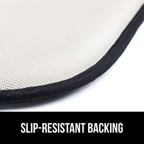 GORILLA GRIP Slip Resistant Chair Cushions, Memory Foam, Set of 2, Beige W525
