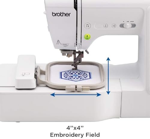 Brother SE600 Sewing and Embroidery Machine, Computerized, 80 Designs W475587