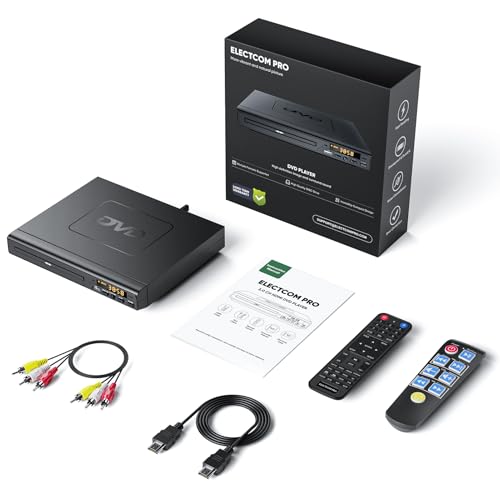DVD Player for TV with HDMI, All Regions, CD Player for Home Stereo O871