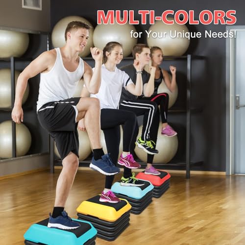 16"x16" Aerobic Step Platform with 4 Adjustable Risers K546694