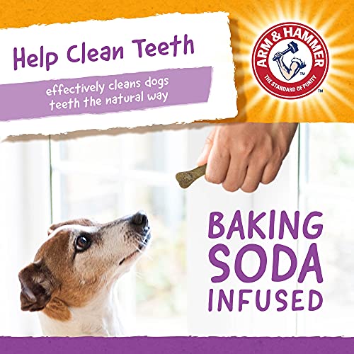Arm & Hammer for Pets Nubbies Dental Treats for Dogs, Peanut Butter Flavor, 20 Count I693758