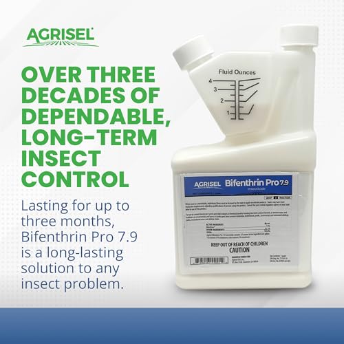 Bifenthrin Pro 7.9 Insecticide, 32 oz, 3-Pack Gloves Included T188247