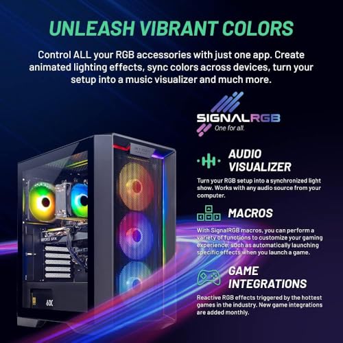 Skytech Gaming Nebula Gaming PC Desktop, AMD Ryzen 5 3600, GTX 1650, 16GB RAM, 500GB SSD, Black N7819