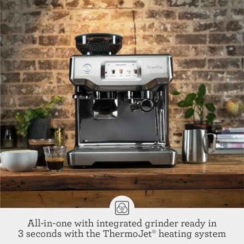 Breville Barista Touch Espresso Machine BES880BSS, Brushed Stainless Steel T946276