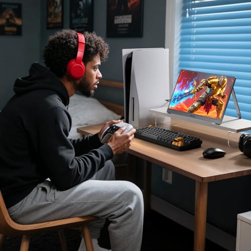 ARZOPA 16.1'' 144Hz Portable Gaming Monitor, 1080P FHD, HDR L526