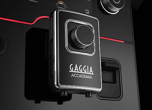 Gaggia Accademia Luxury Italian Fully Automatic Espresso Machine, Brushed Stainless G741