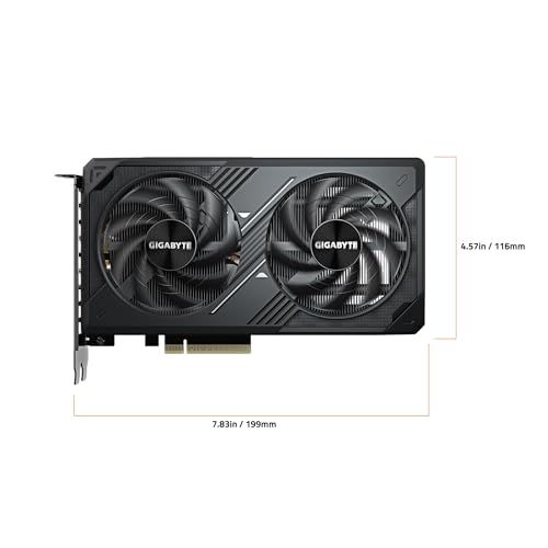 GIGABYTE GeForce RTX 5060 Gaming OC 8G Graphics Card, 8GB GDDR7, WINDFORCE Cooling M838