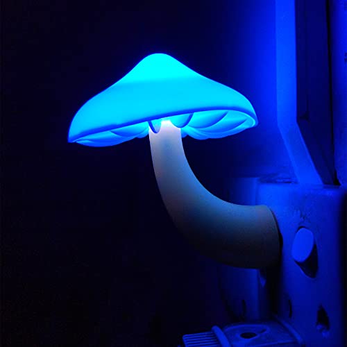 AUSAYE 5Pack Sensor LED Night Light Plug in Mushroom Lamp for Bedroom G797882