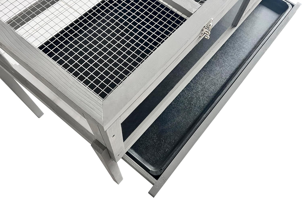 Tortoise House Large Indoor Outdoor Habitat Cage with Weatherproof Bottom Z122