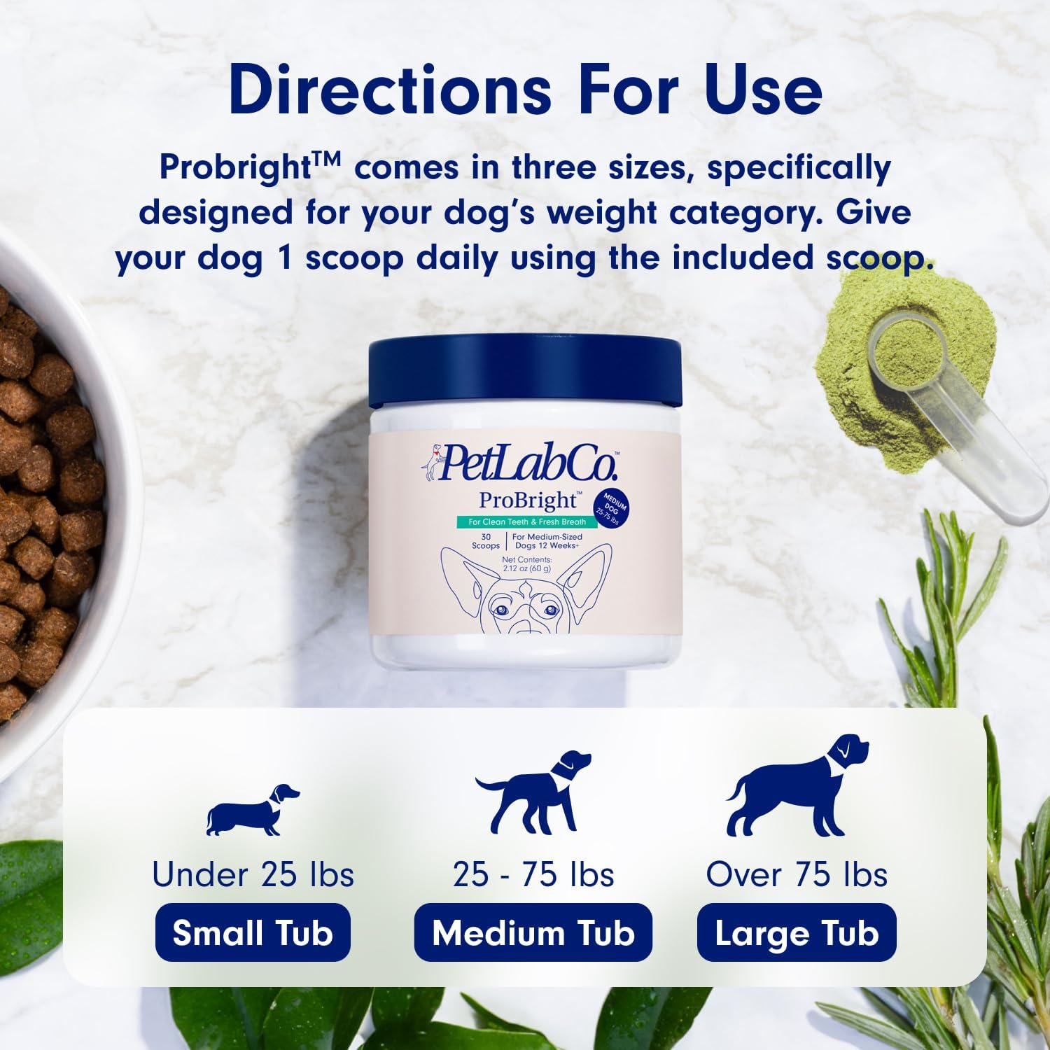 PetLab Co. Oral Hygiene & Gut Health Bundle for Medium Dogs K26457