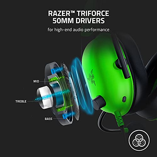 Razer BlackShark V2 X Gaming Headset 7.1 Surround Sound for PC, PS4, PS5, Switch F1650
