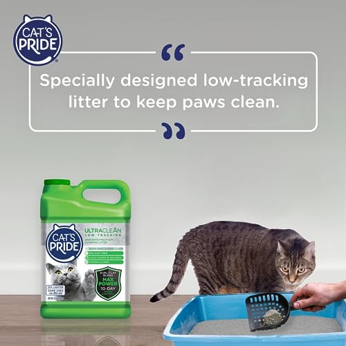 Cat's Pride Max Power UltraClean Low Tracking Multi-Cat Clumping Litter, Fresh Scent, 15 lbs (Pack of 2) H78851