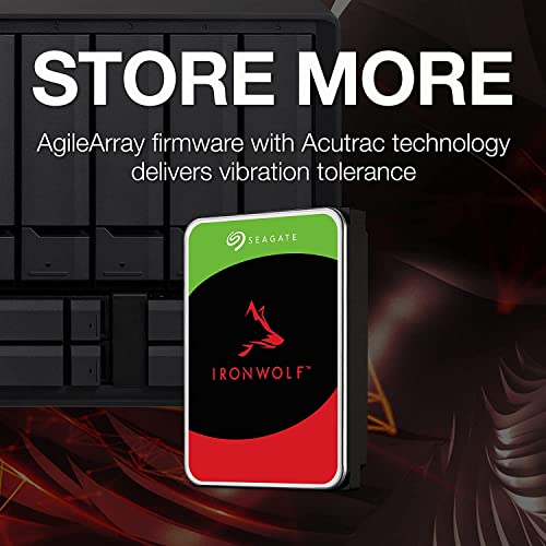 Seagate IronWolf 12TB NAS Internal Hard Drive HDD 3.5 Inch SATA B8352