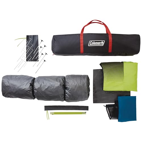 Coleman Instant Tent with 1-Minute Setup, 4/6/8/10 Person, Carry Bag H1828