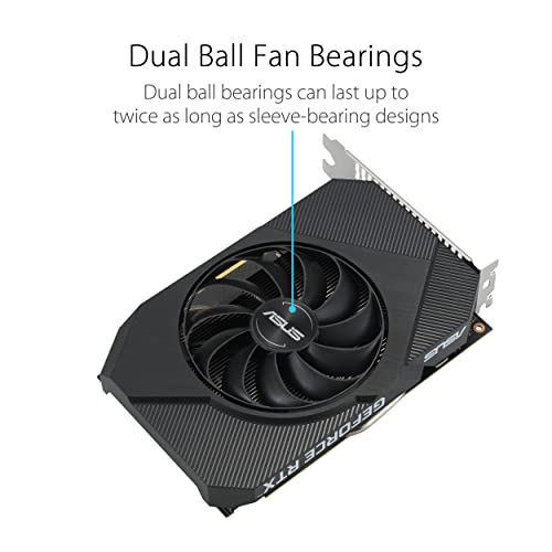 ASUS Dual NVIDIA GeForce RTX 3050 6GB OC Edition Gaming Graphics Card B93321