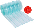 Dog Door Replacement Vinyl Flaps for Doggy Door- DIY Pet Shelter XL Plastic Strips - for Dog Houses, Kennels, Pet Doors, Chicken Coop - Complete with Hardware and Dog Treat Chew Toy