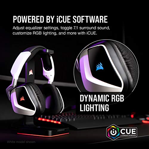 CORSAIR VOID RGB ELITE Wireless Gaming Headset, White C928