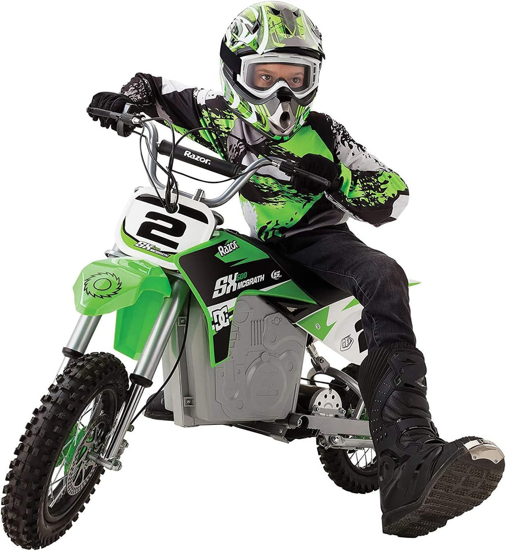 Razor Dirt Rocket SX500 McGrath Electric Motocross Bike for Kids Ages 14+ Z390768