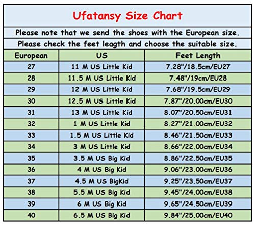 Ufatansy Roller Skate Shoes LED Light Up with Wheels USB Rechargeable for Kids C694363