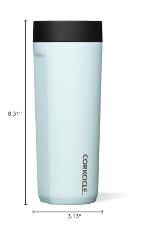 Corkcicle Commuter Cup Travel Mug Insulated Coffee Mug with Lid 17 oz Dragonfly J36810