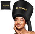 Hair Dryer Bonnet Attachment - Upgraded Extra Large Bonnet Hair Dryer for Speeds Up Drying Time - Soft Adjustable Hooded Hair Dryer Cap Use for Hair Care Styling Fast Drying