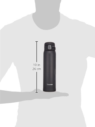 Zojirushi SM-SA60BA Stainless Steel Vacuum Insulated Mug, 20 oz, Black M947