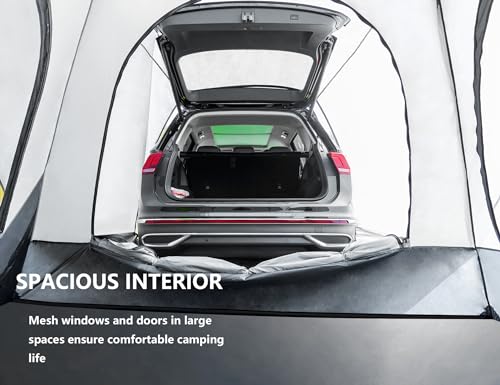 6 Person SUV Tent for Camping, Waterproof, with Rainfly and Storage Bag Y81515