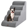 Dog Stairs for Small Dogs - 3 Steps Pet Stairs Dog Steps for Bed Couch, Dog Ramp for Bed Pet Steps Dog Stairs for Bed Small Dogs, Non-Slip Dog Steps Pet Stairs for Small Dogs to Get on Bed
