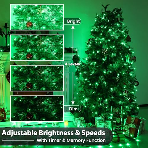 Toodour Halloween Lights RGB String Lights 115ft 350 LED with Remote & Timer, Waterproof I15808